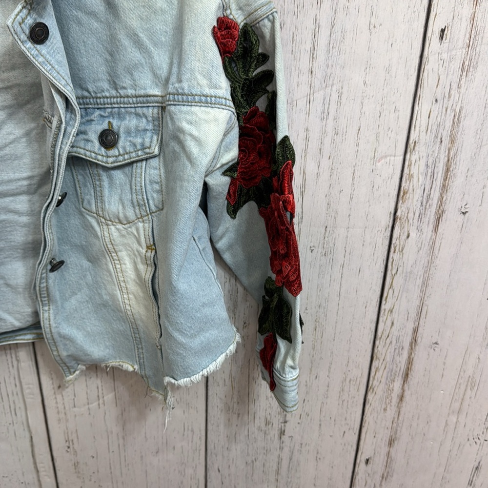 Emory Park Floral Denim Jacket - Picture 4 of 8